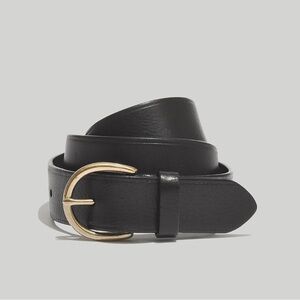 Madewell Medium Perfect Leather Belt